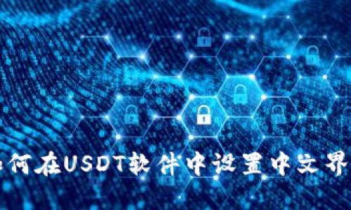 如何在USDT软件中设置中文界面