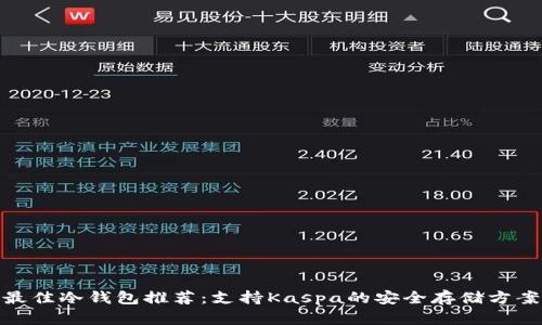 最佳冷钱包推荐：支持Kaspa的安全存储方案